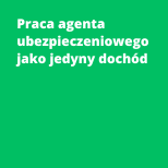 Praca agenta ubezpieczeniowego jako jedyny dochód