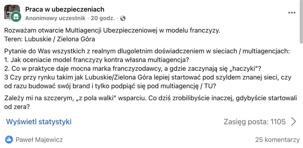 Jak otworzyć multiagencję ubezpieczeniową – franczyza czy własny brand?