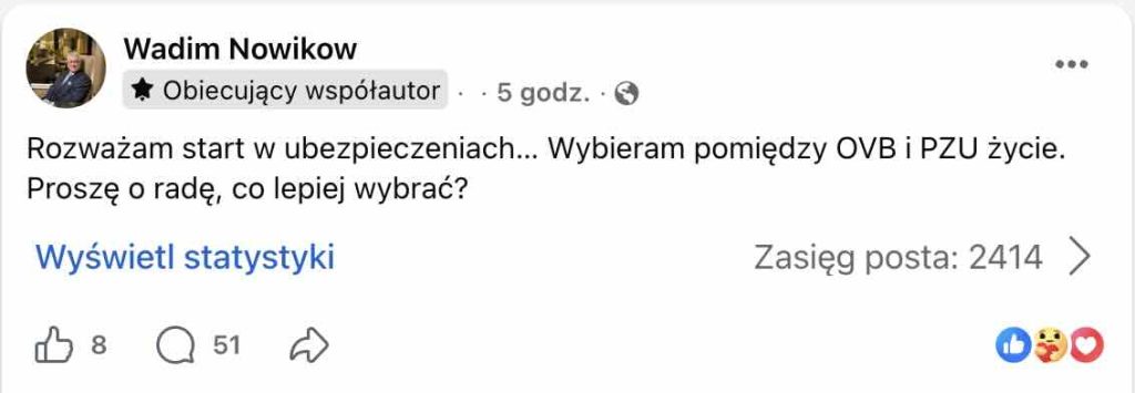OVB czy PZU Życie – co wybrać na start w ubezpieczeniach?