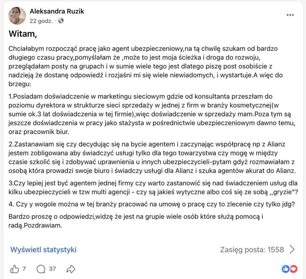 Cztery pytania przed startem w ubezpieczeniach – wyłączność, multi, forma zatrudnienia
